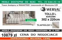 WERSAL - TOLLO L NAROŻNIK TK.ANTHALOGY 2 BEIGE
